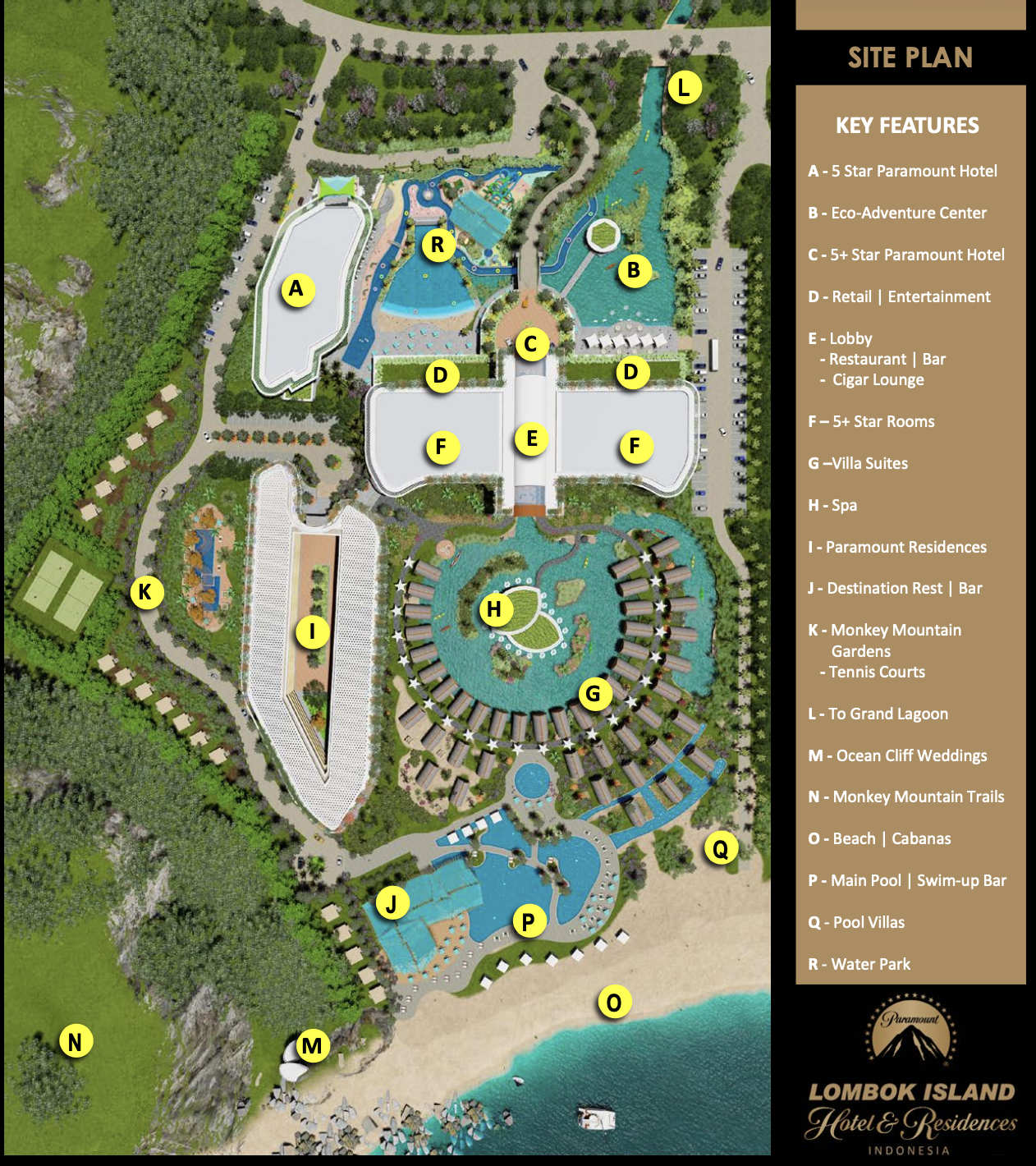 Paramount Lombok Design Concept