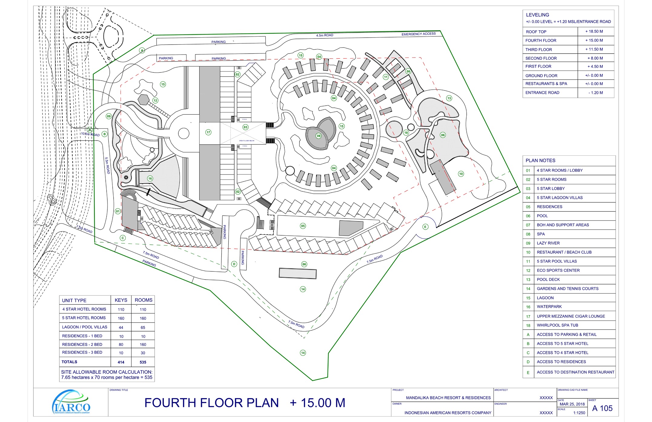 Resort Floor Plan
