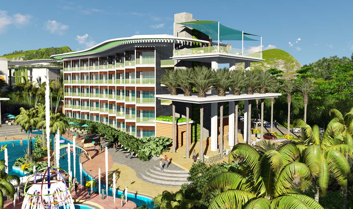 Luxury Resort Exterior