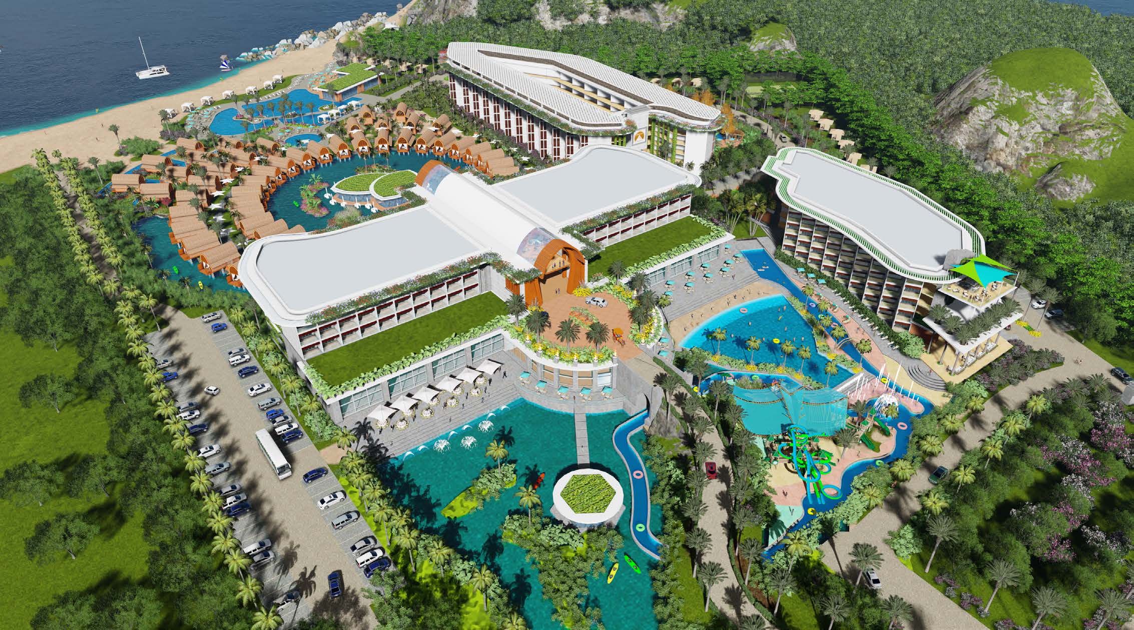 Resort Villas and Beach